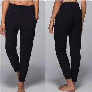 Lululemon departure pants black high waisted